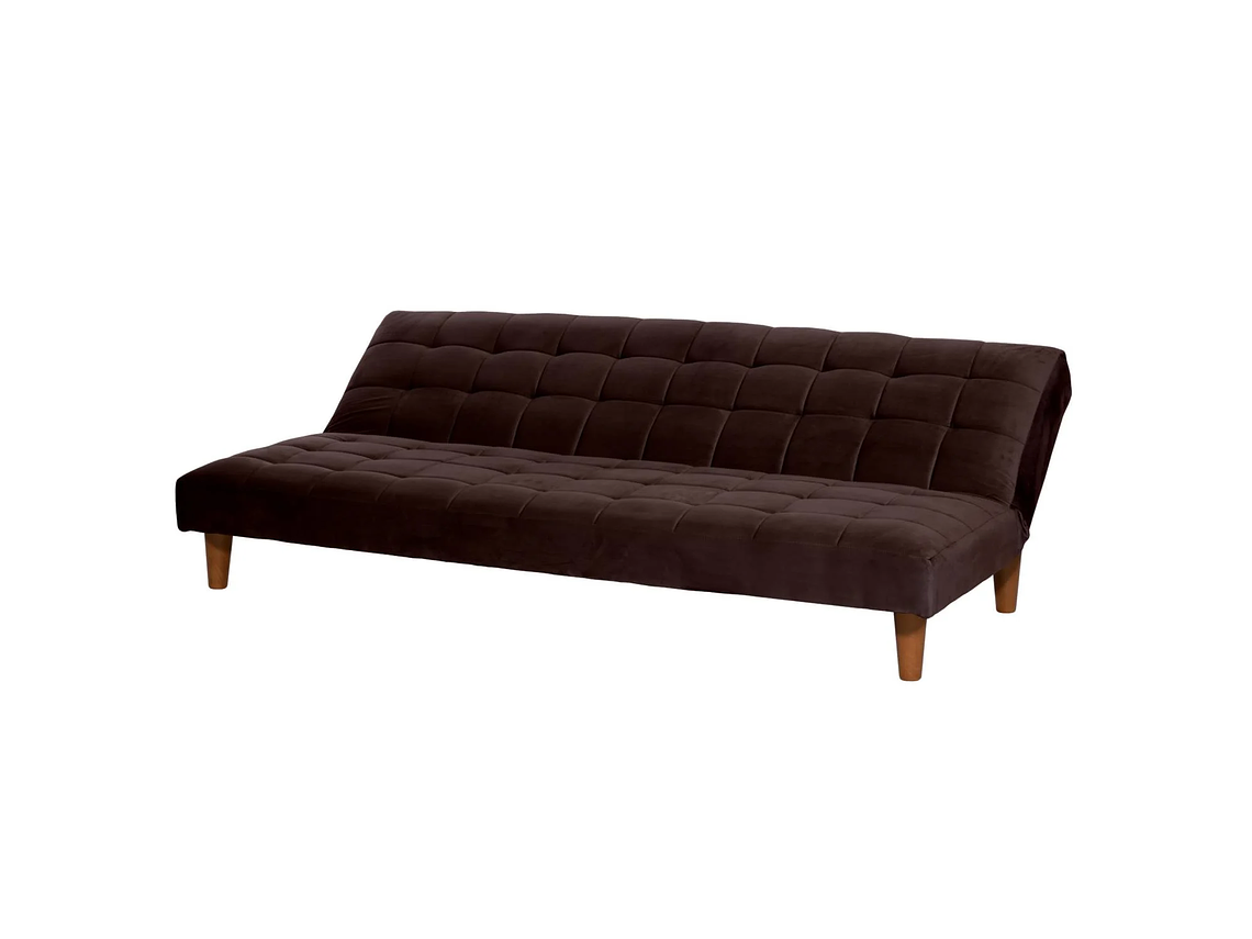FUTON TURIN TELA VELVET CHOCOLATE 1