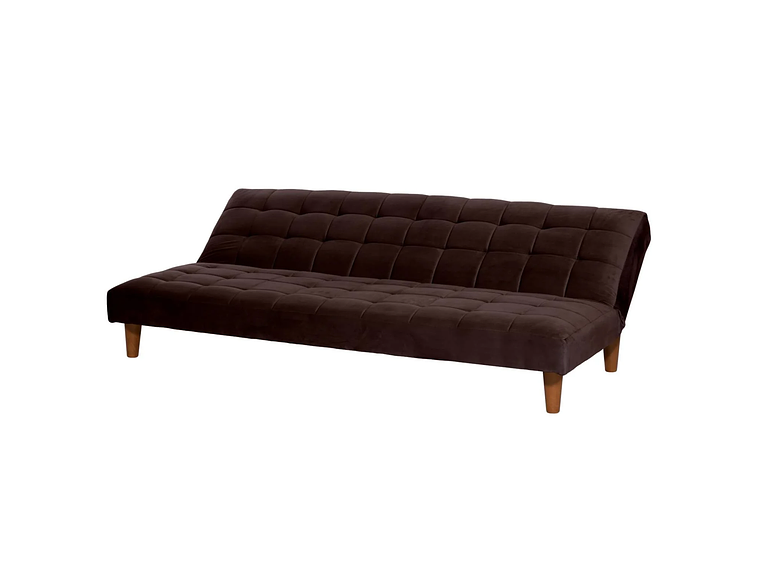 FUTON TURIN TELA VELVET CHOCOLATE 1