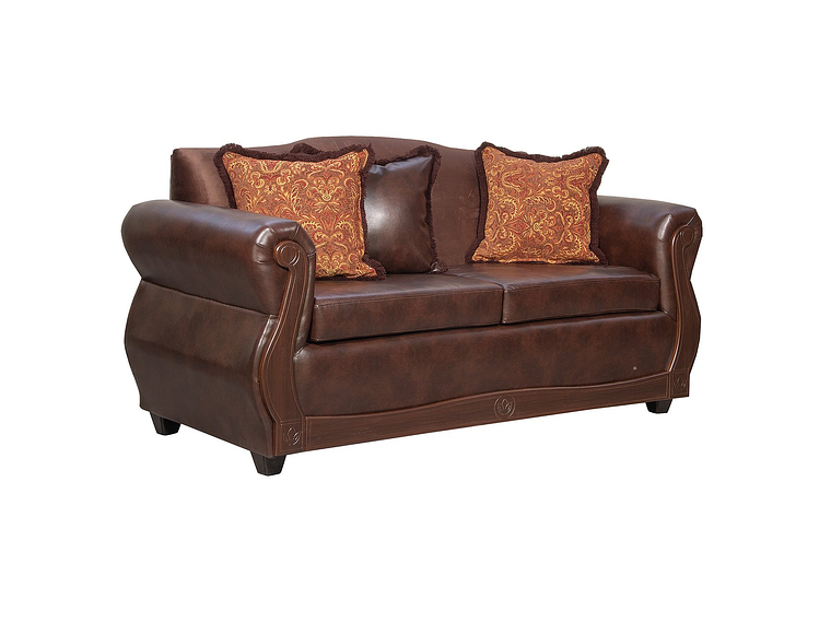 JUEGO DE LIVING 3 2 1 1 GRAN COLUMBIA CAFÉ 4