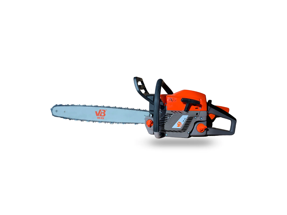 MOTOSIERRA VAN BEEK VB-60 GASOLINA 59 CC 3.4 HP ESPADA 55.88 CM 1