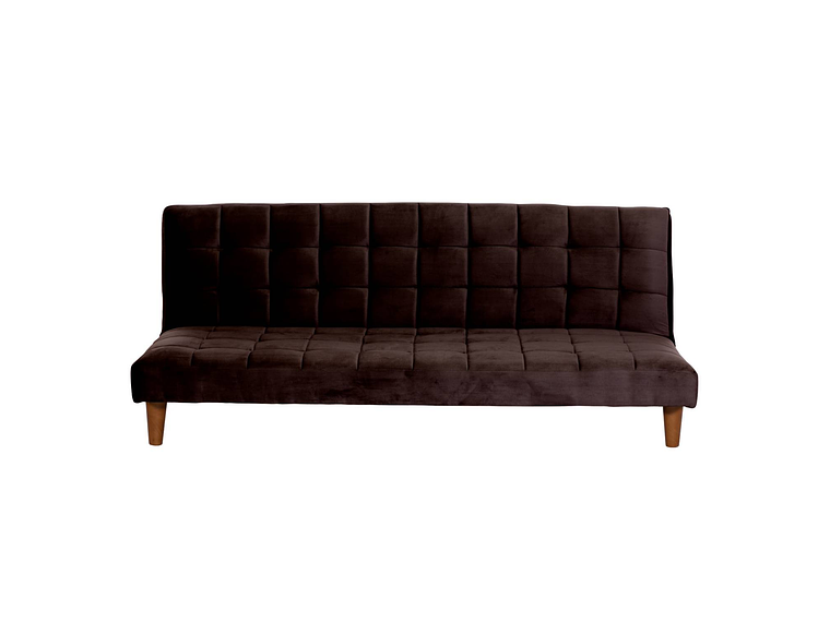 FUTON TURIN TELA VELVET CHOCOLATE 4