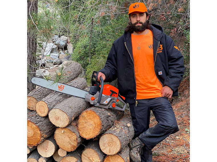 MOTOSIERRA VAN BEEK VB-60 GASOLINA 59 CC 3.4 HP ESPADA 55.88 CM 2