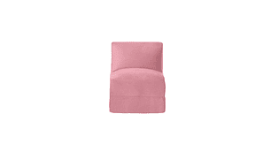 SOFÁ LATAM HOME BARI PALO ROSA CAMA TELA VELVET