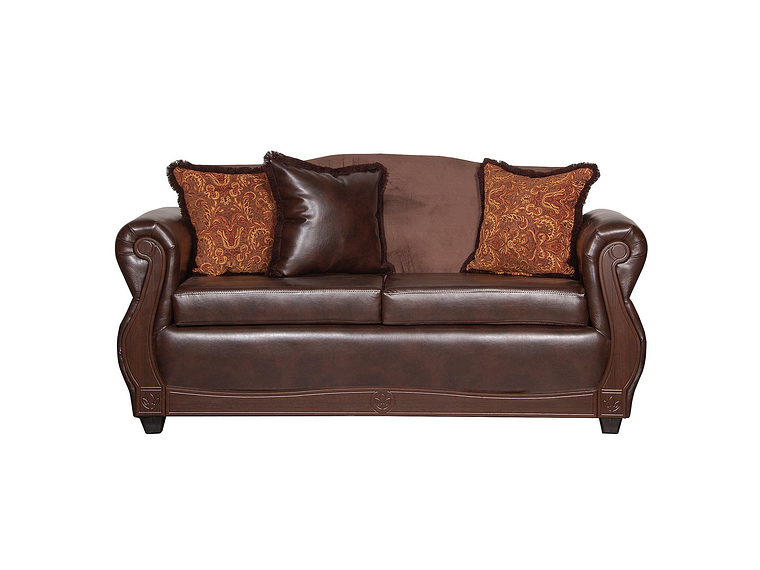 JUEGO DE LIVING 3 2 1 1 GRAN COLUMBIA CAFÉ 9