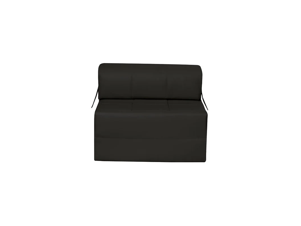 SOFÁ LATAM HOME SIENA NEGRO CAMA PU 2