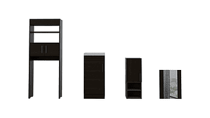 SET MUEBLES BAÑO TUHOME MADRID 1