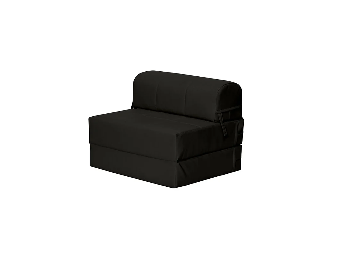 SOFÁ LATAM HOME SIENA NEGRO CAMA PU 3