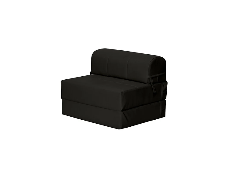 SOFÁ LATAM HOME SIENA NEGRO CAMA PU 3