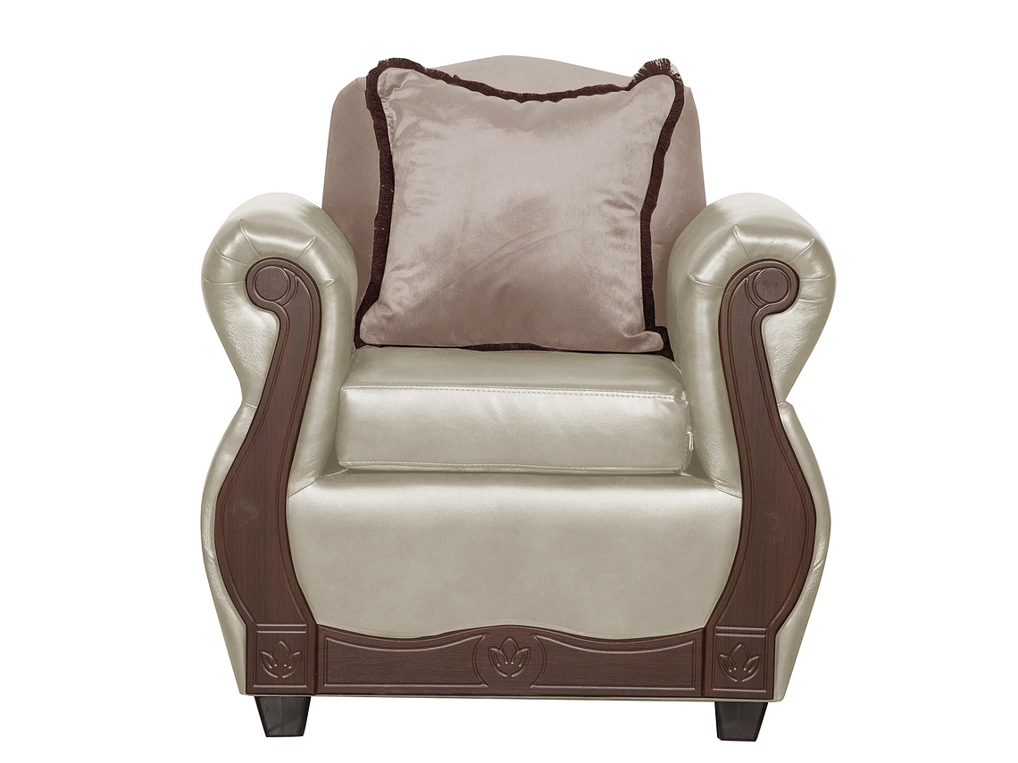 JUEGO DE LIVING 3 2 1 1 GRAN COLUMBIA CREMA 9