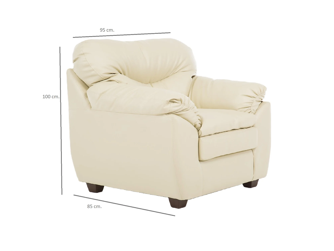 JUEGO LIVING ORION 311 PU BEIGE 2