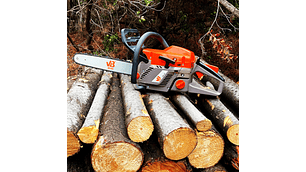 MOTOSIERRA VAN BEEK VB-45 GASOLINA 45 CC 2.72 HP ESPADA 45.72 CM