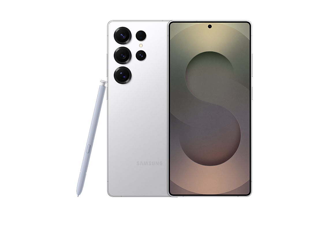 SAMSUNG GALAXY S25ULTRA 256GB EN COLOR BLANCO PLATA MAS ADAPTADOR25W 1