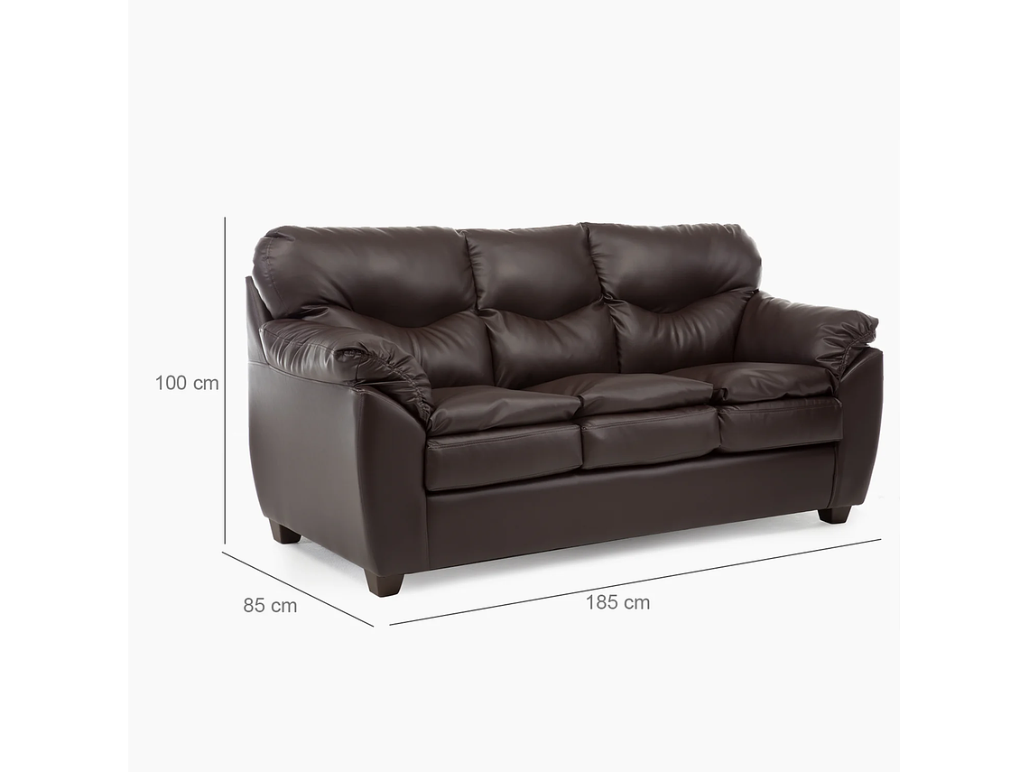 JUEGO LIVING ORION 311 PU CAFÉ 2