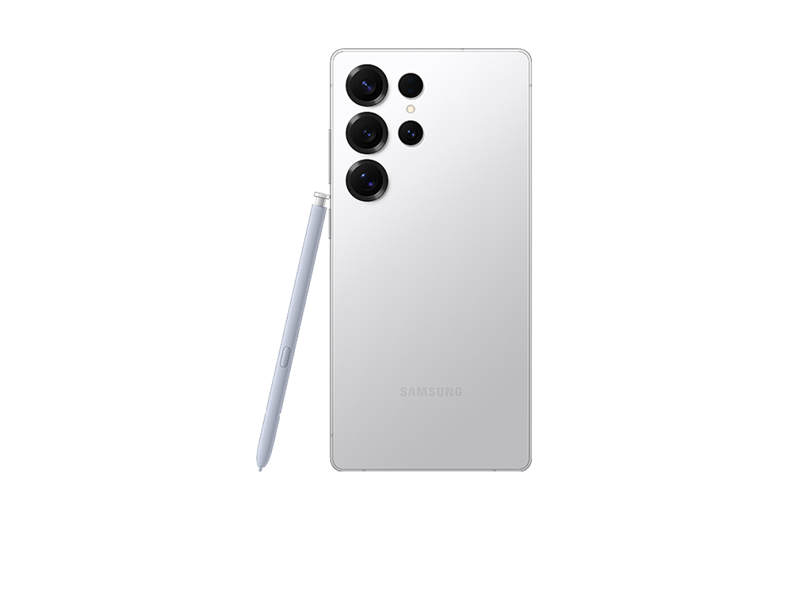 SAMSUNG GALAXY S25ULTRA 256GB EN COLOR BLANCO PLATA MAS ADAPTADOR25W 4
