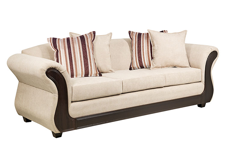 JUEGO DE LIVING INNOVAMUEBLES PALERMO TELA YF BEIGE 32 2