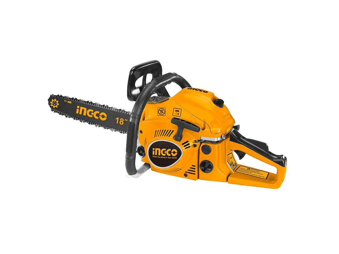 MOTOSIERRA A GASOLINA 46CC 18' INGCO GCS5451811 3