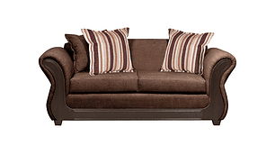 JUEGO DE LIVING INNOVAMUEBLES PALERMO TELA YF CHOCOLATE 32