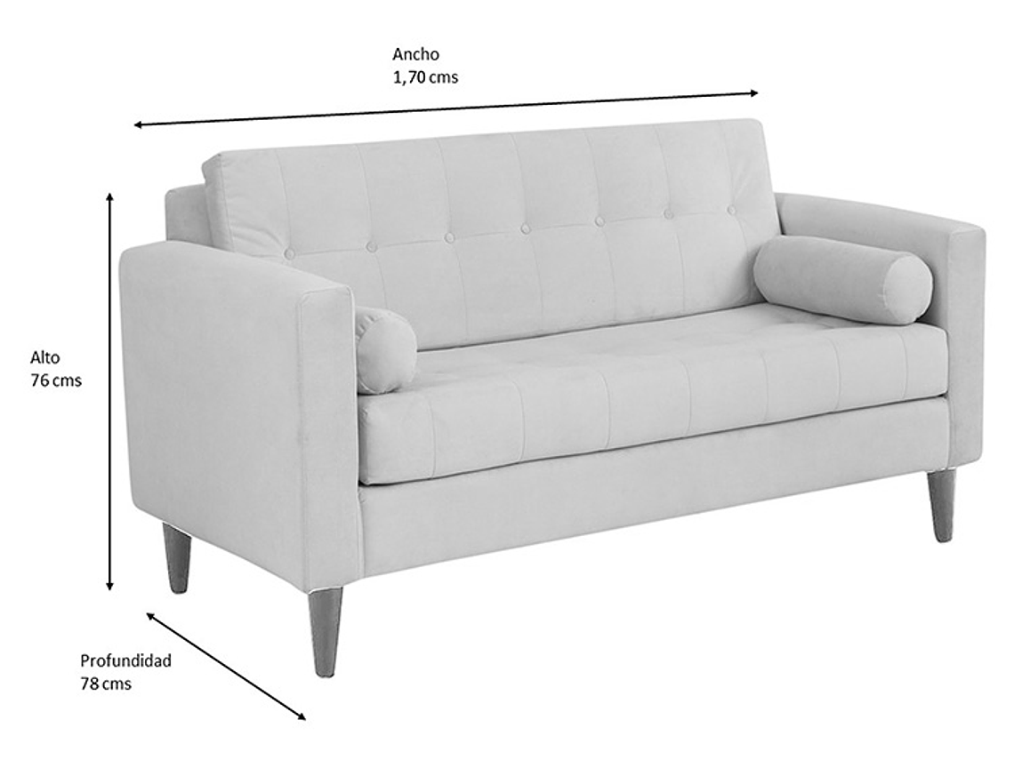 JUEGO DE LIVING BODEVIR RETRO FELPA 3-1-1 CUERPOS 5