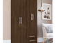 COMBO CLOSET 4 PUERTAS + CLOSET 4 PUERTAS CACAO B4242 - Miniatura 3