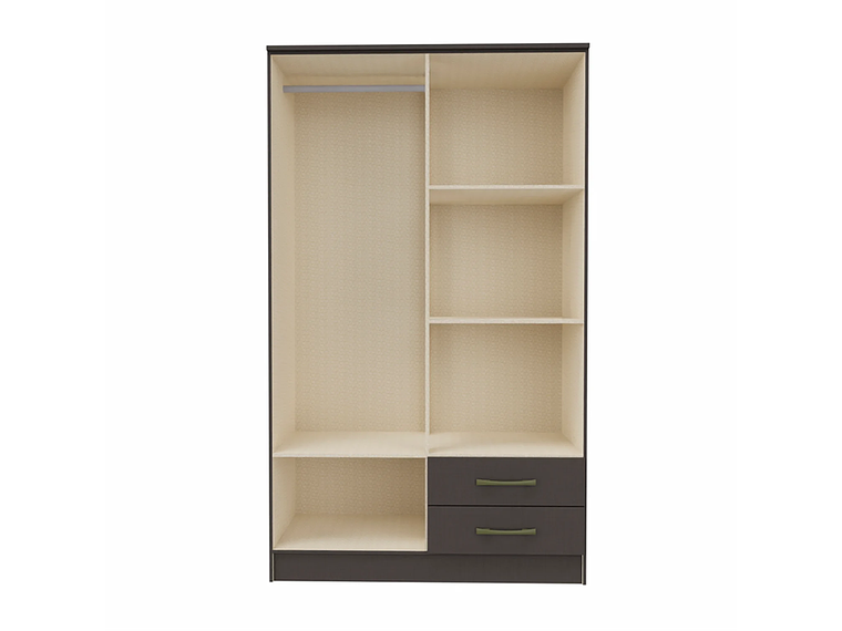 COMBO CLOSET VEKKA HOME PEQUIM 3 PUERTAS 2 CAJONES + CLOSET 4 PUERTAS 2 CAJONES GRAFITO 3