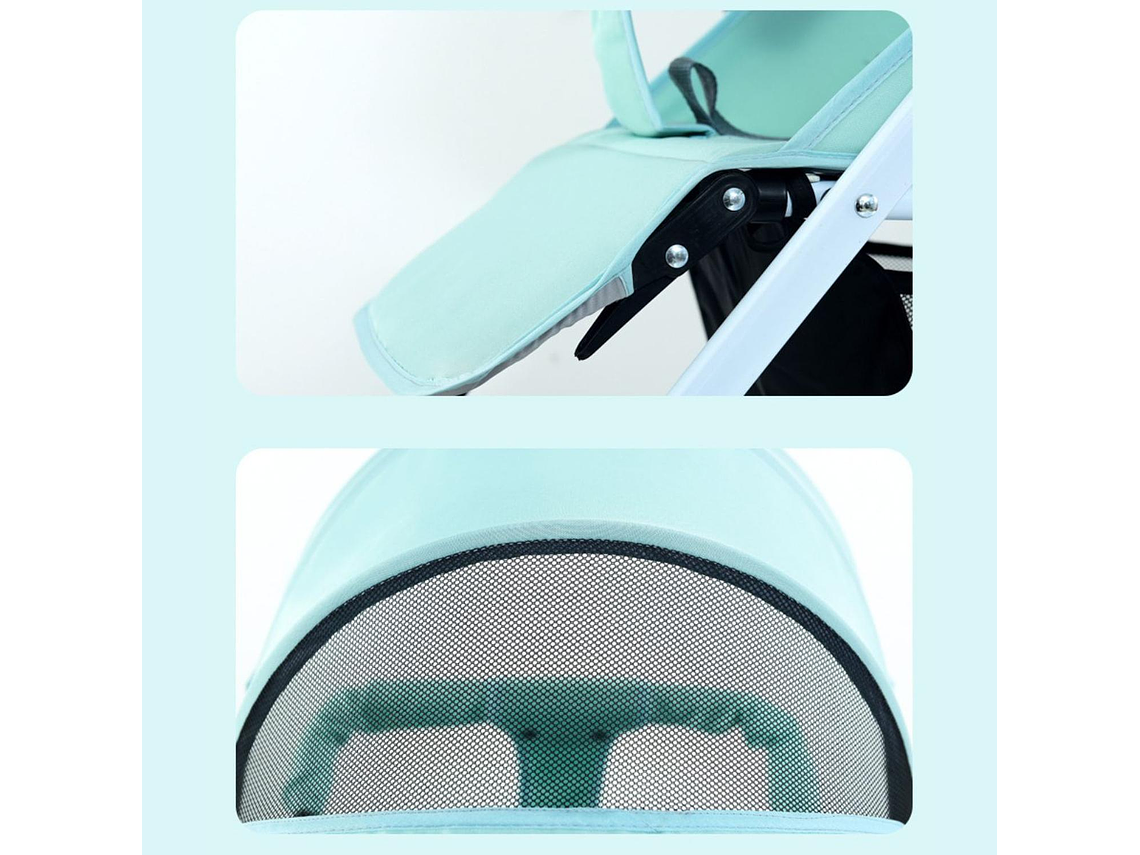 COCHE PARAGUAS DE PASEO PARA BEBÉ PLEGABLE Y RESISTENTE 2