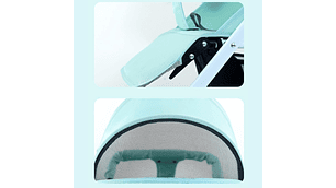 COCHE PARAGUAS DE PASEO PARA BEBÉ PLEGABLE Y RESISTENTE