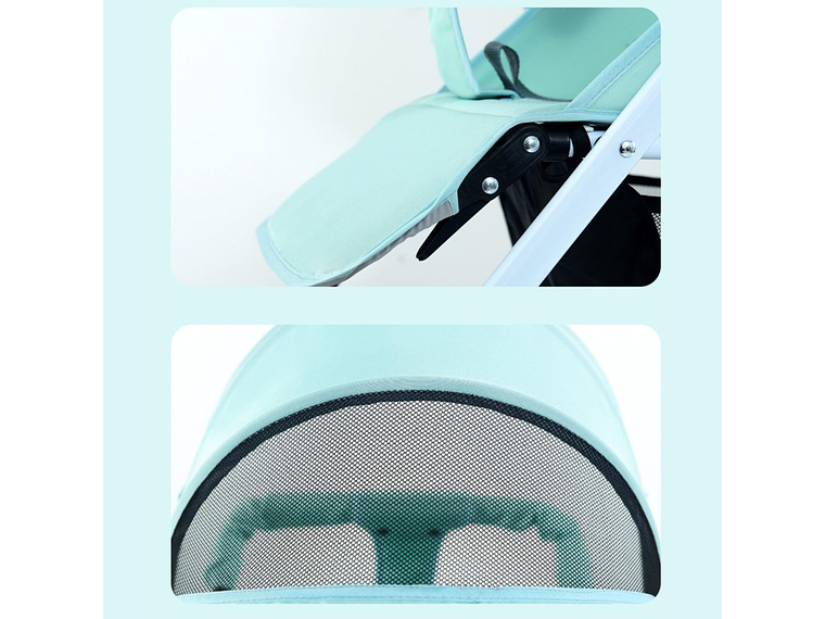 COCHE PARAGUAS DE PASEO PARA BEBÉ PLEGABLE Y RESISTENTE 2