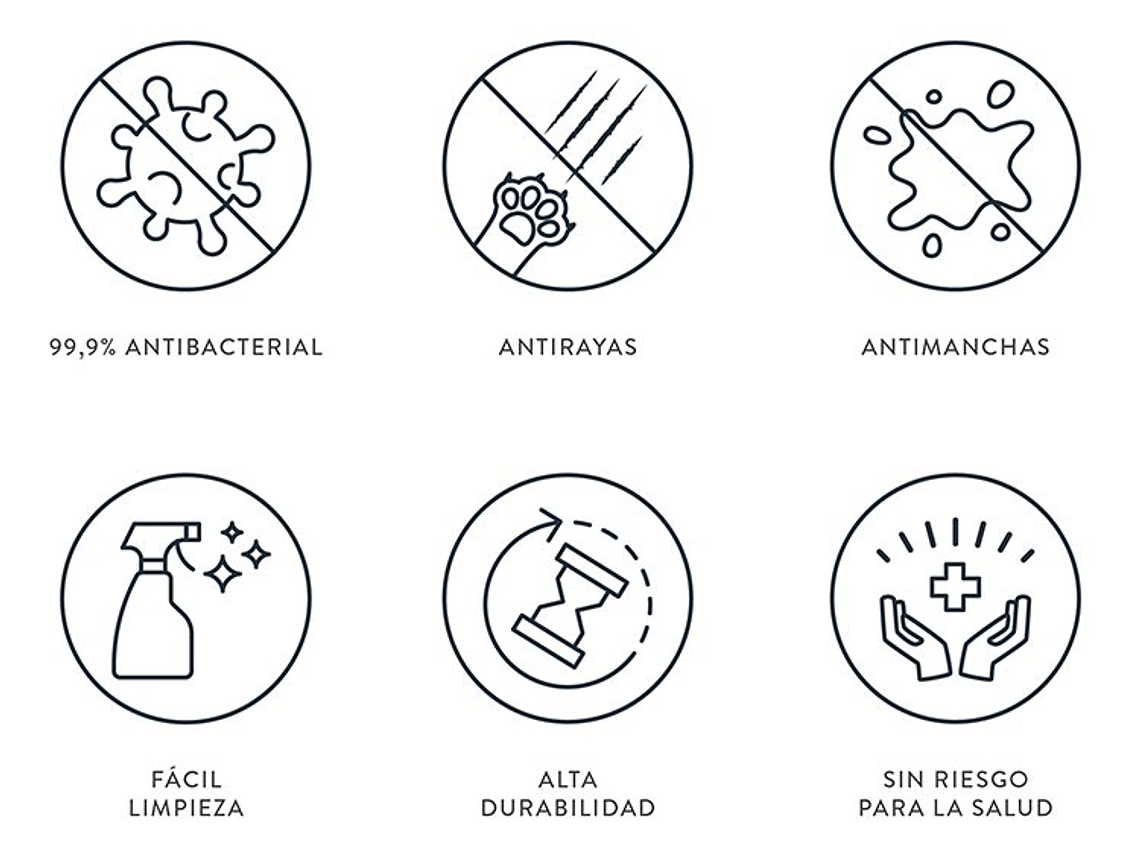 CLOSET CIC MAIPO 6 PUERTAS / 3 CAJONES 180 CM WENGUE 6