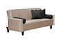 FUTÓN BLACK FACTORY VANGUARDIA 3 CUERPOS FELPA BEIGE SOFA CAMA 200 X110 NEGRO - Miniatura 3