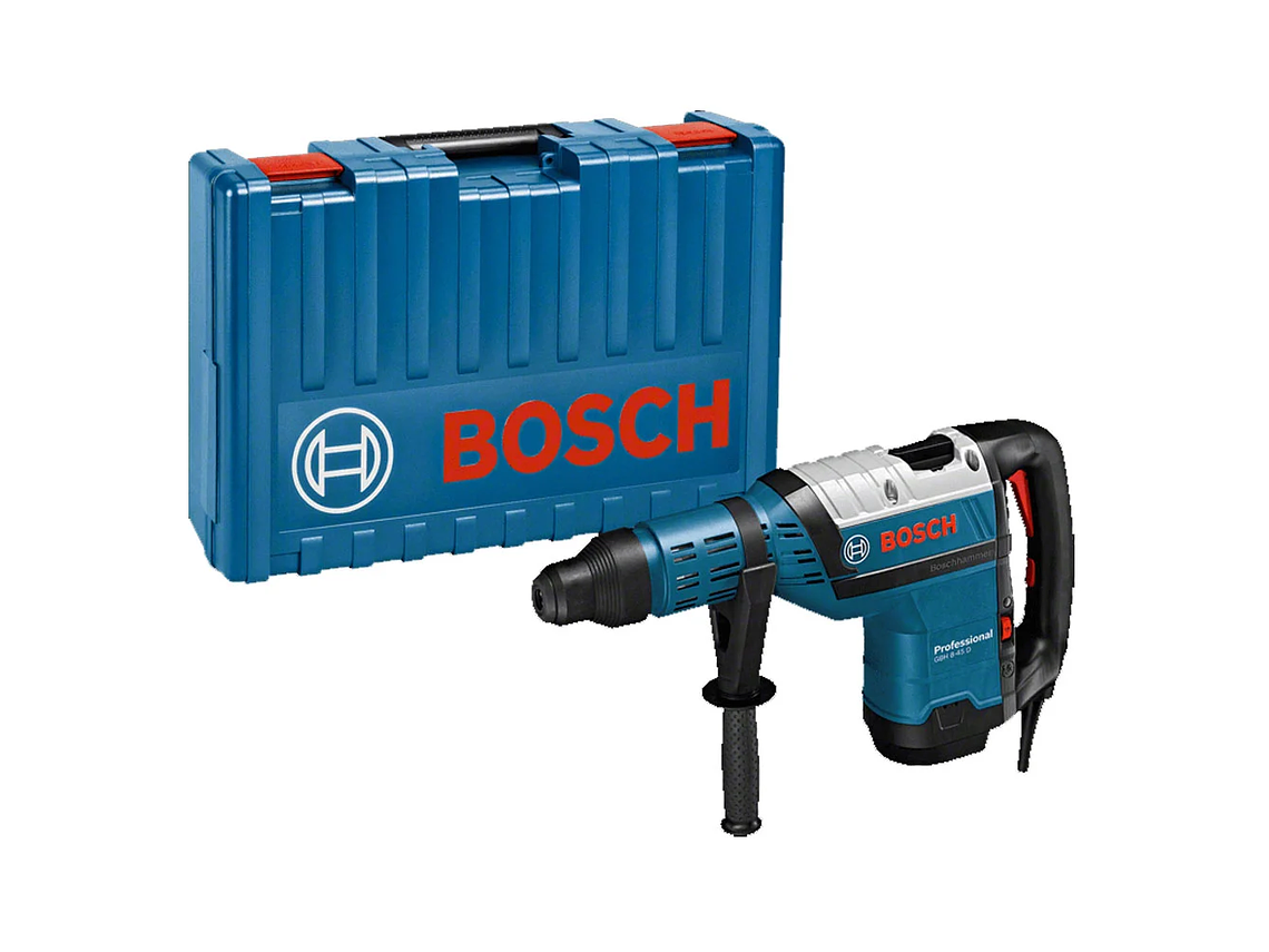 MARTILLO PERFORADOR BOSCH CON SDS MÁX GBH 8-45 D 1500 W 2