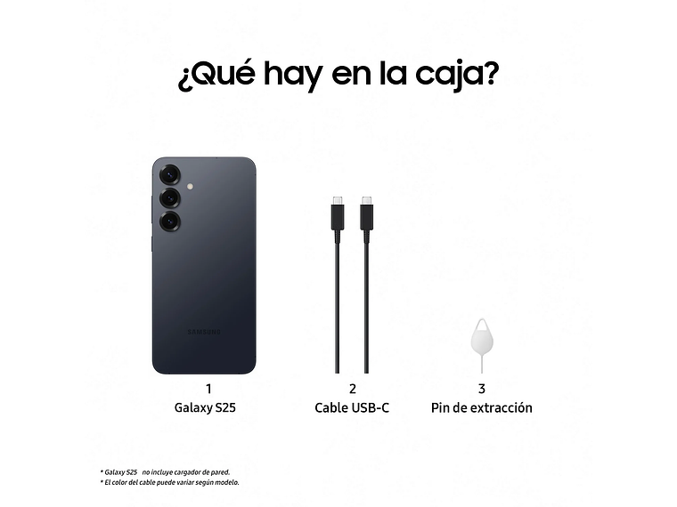 SAMSUNG GALAXY S25 128GB NEGRO AZULADO 5