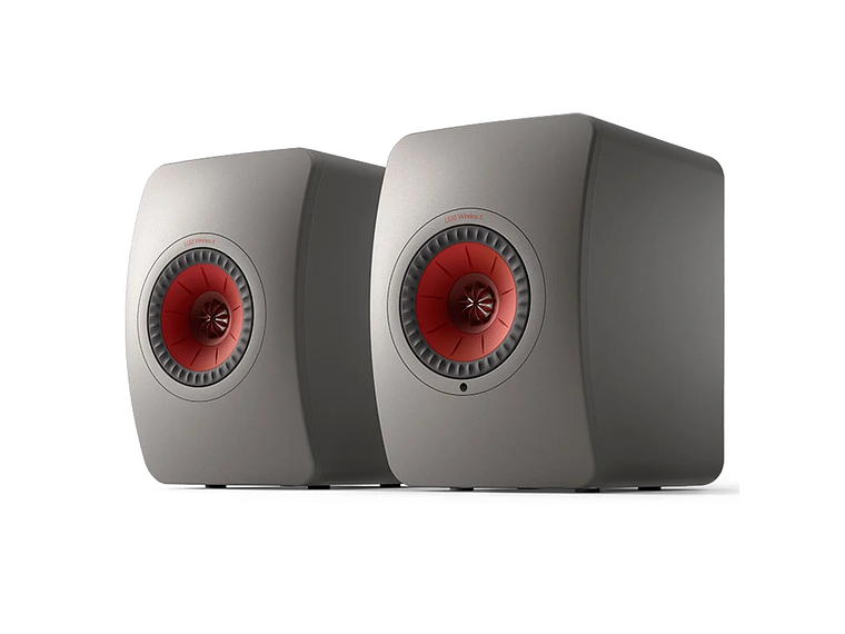 PAR PARLANTES ACTIVOS BOOKSHELF WIRELESS KEF LS-50AII | GRAFITO 1