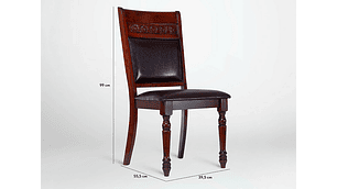 JUEGO DE COMEDOR CIC NEW CORDOBES 6 SILLAS 2 SITIALES