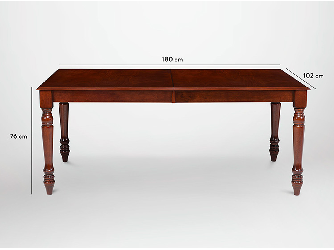 JUEGO DE COMEDOR CIC CORDOBES PLUS EXT 6 SILLAS 2 SITIALES 9