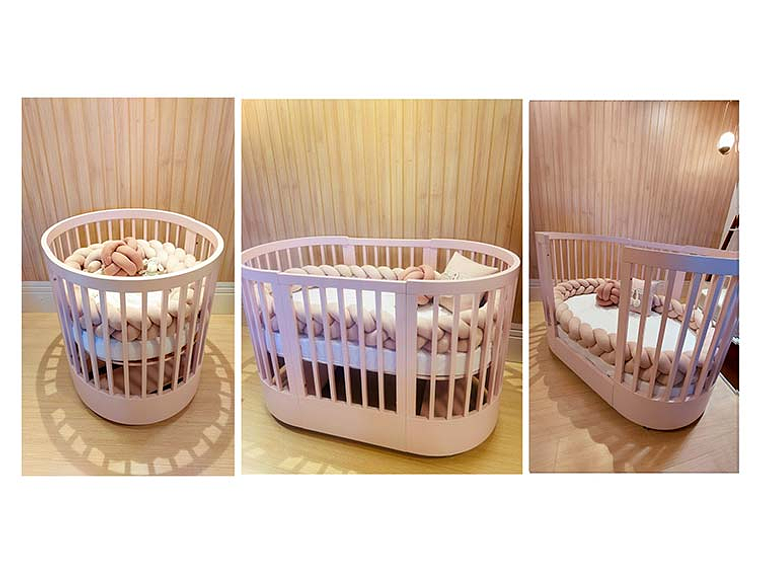 CUNA KIDSCOOL ROGRESIVA SOGNARE 3292.10R ROSADO 7