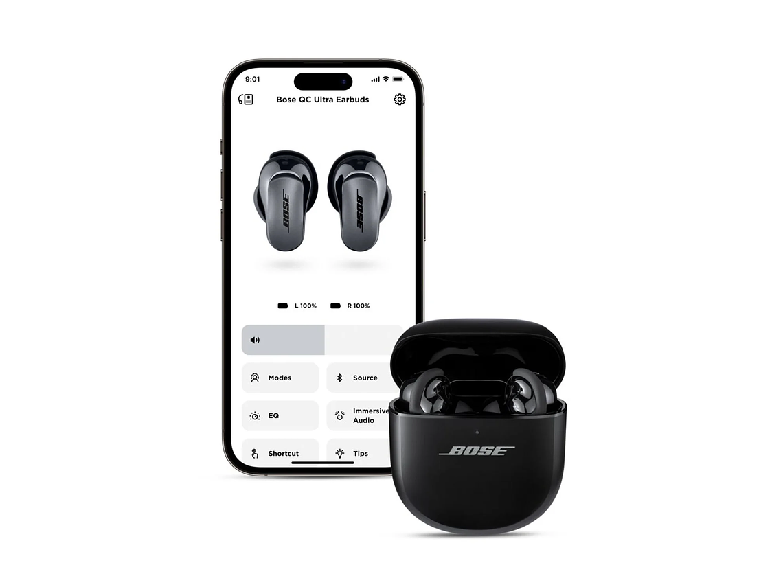 AUDÍFONOS BOSE TRUE WIRELESS QUIET COMFORT ULTRA EARBUDS BLUETOOTH NEGRO 8