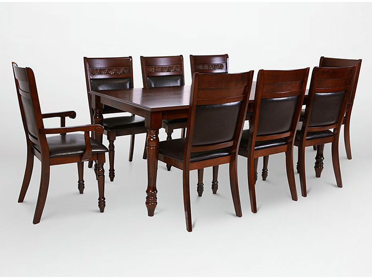 JUEGO DE COMEDOR CIC NEW CORDOBES 6 SILLAS 2 SITIALES 5