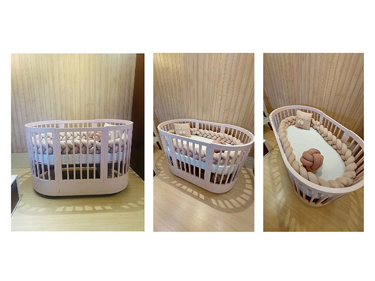 CUNA KIDSCOOL ROGRESIVA SOGNARE 3292.10R ROSADO 8