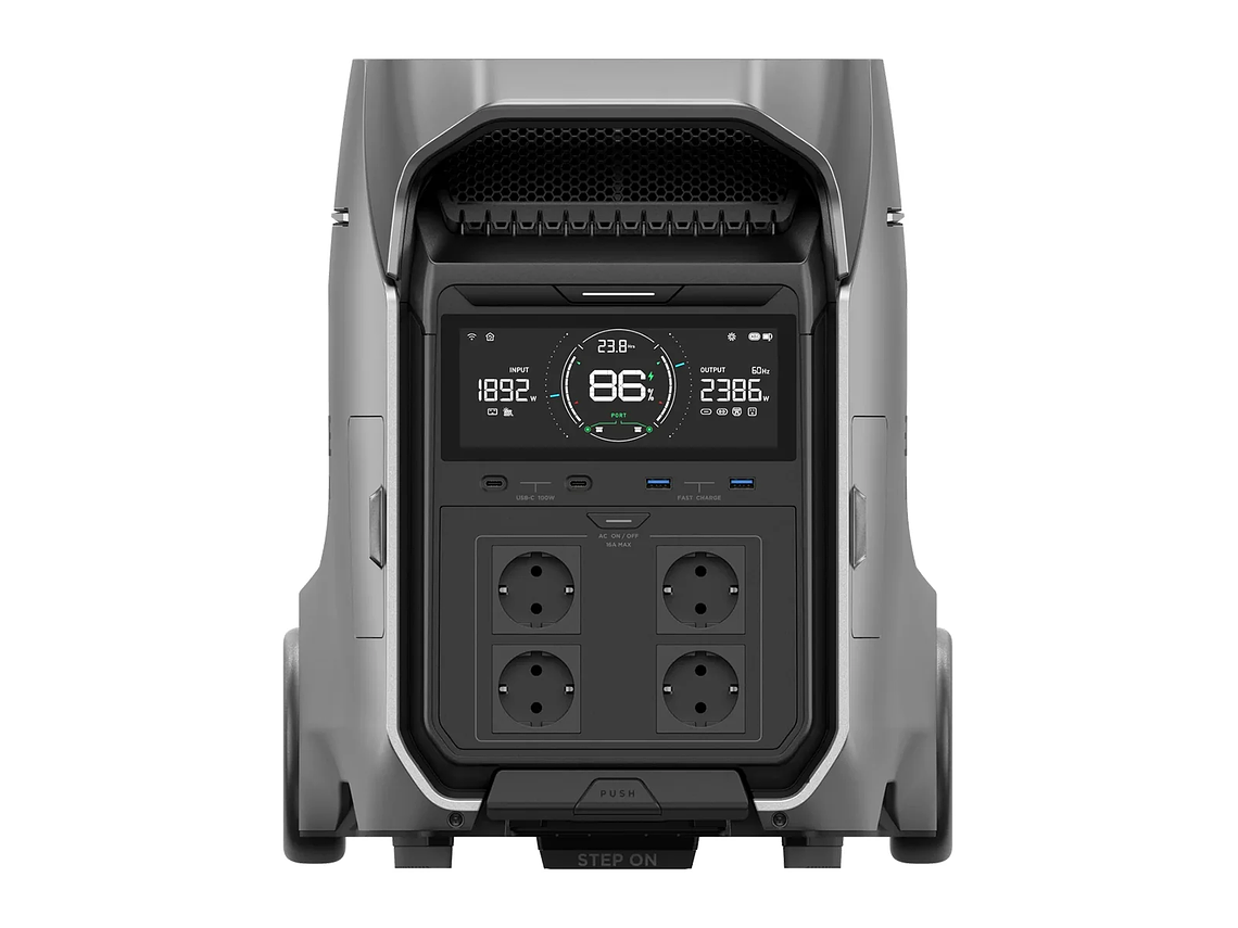 GENERADOR ECOFLOW DELTA PRO 3 4000W 4096WH 4