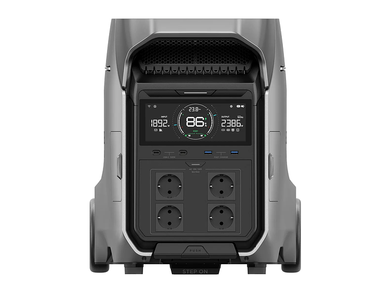 GENERADOR ECOFLOW DELTA PRO 3 4000W 4096WH 4