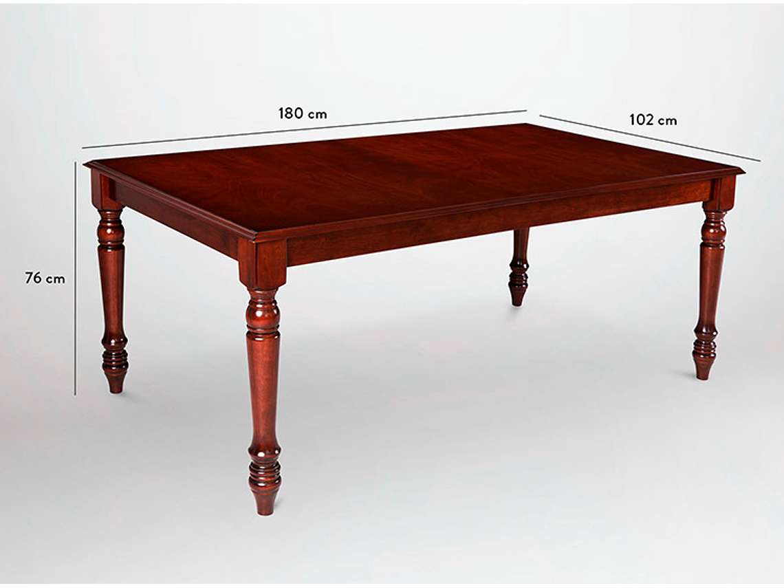 JUEGO DE COMEDOR CIC NEW CORDOBES 6 SILLAS 2 SITIALES 9