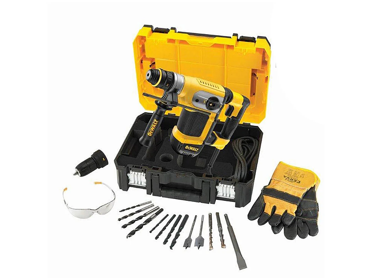 ROTOMARTILLO SDS PLUS DEWALT MODEL D25414-K 1000W + KIT 2