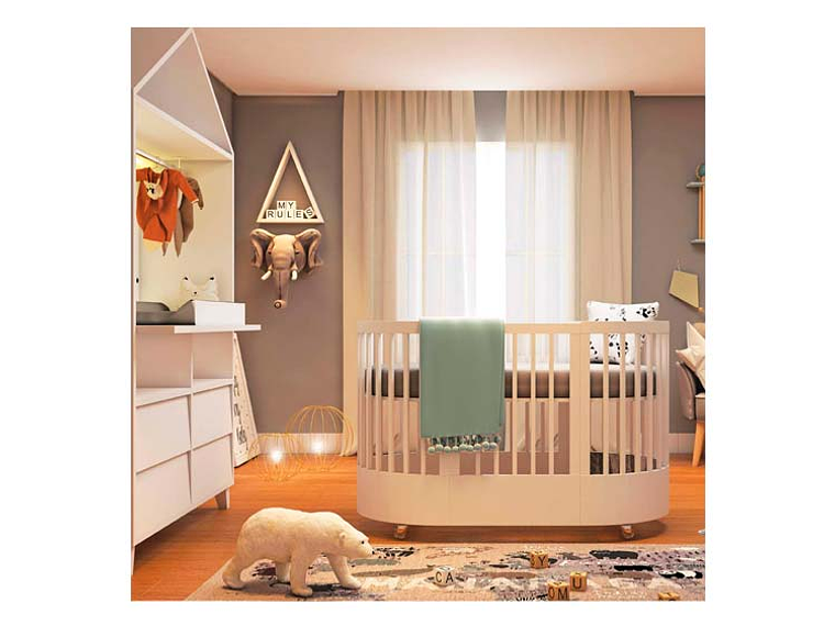 CUNA KIDSCOOL SOGNARE BLANCO INVIERNO 4