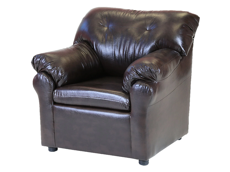 LIVING MUEBLES AMÉRICA 321 CUERO CAFÉ MORO 3