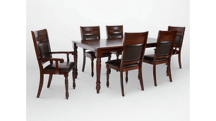 JUEGO DE COMEDOR CIC NEW CORDOBES 4 SILLAS 2 SITIALES