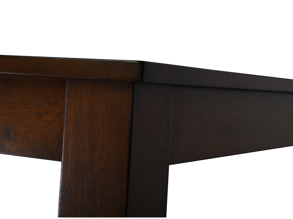 JUEGO DE COMEDOR CIC THOMAS 6 SILLAS 2 SITIALES CAFÉ 8