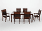 JUEGO DE COMEDOR CIC NEW CORDOBES 4 SILLAS 2 SITIALES - Miniatura 2