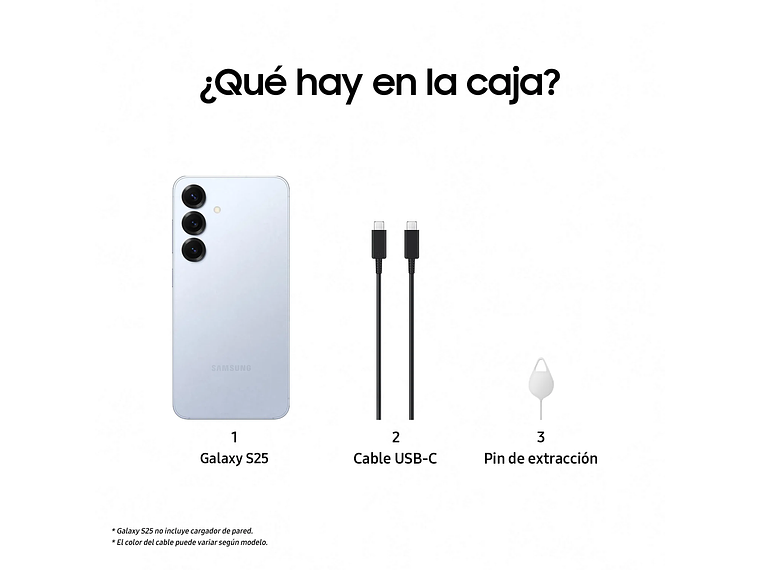 SAMSUNG GALAXY S25 128G AZUL 5