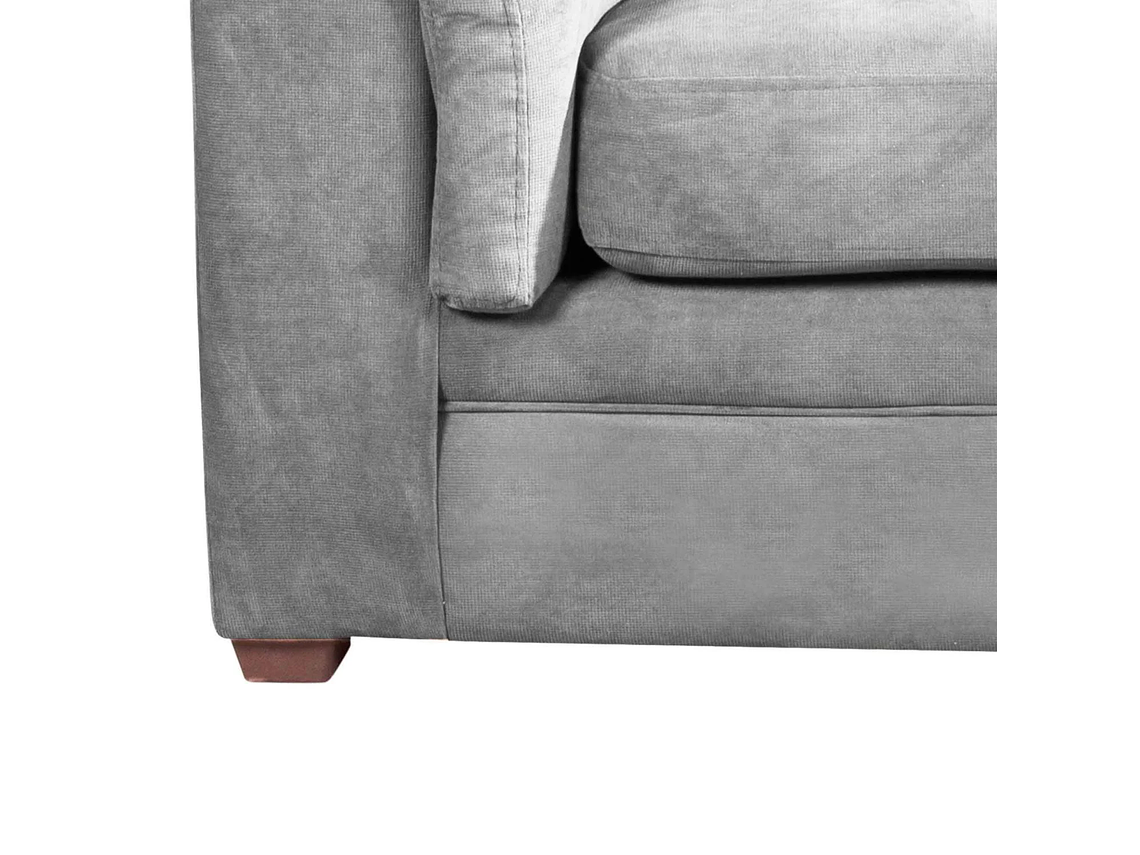 LIVING ANCONA 3-2 TELA VELVET GRIS 5
