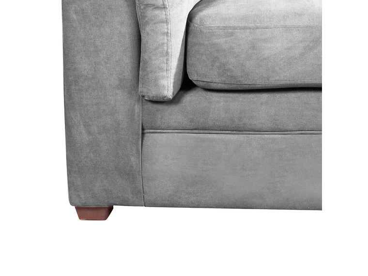 LIVING ANCONA 3-2 TELA VELVET GRIS 5